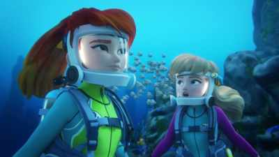 [MACHINE HUMMING] - LEGO Friends: Girls on a Mission