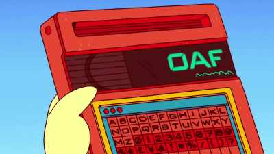 [machine]  Oaf, noun.
An uneducated, clumsy person. - ThunderCats Roar