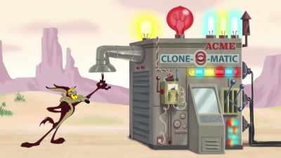 [machine whirring, beeping] - Looney Tunes Cartoons