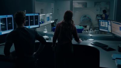 (machine whirring) - The Resident