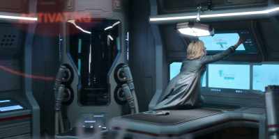 [machinery beeping
and whirring] - Halo