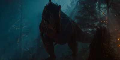 - [Machinery powering up]
- [Chittering] - Jurassic World: Dominion