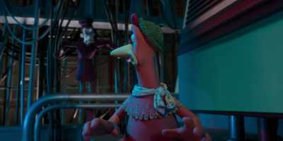 [machinery whining and clanking] - Chicken Run: Dawn of the Nugget