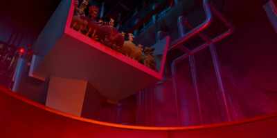 [machinery whirring below] - Chicken Run: Dawn of the Nugget