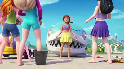 [MACHINERY WHIRRING] - LEGO Friends: Girls on a Mission