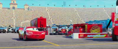 Mack, thanks for being my pit crew today. - Cars
