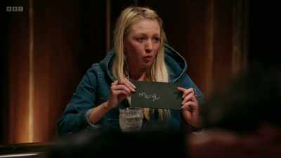 Maddy, who do you believe
is the Traitor and why? - The Traitors