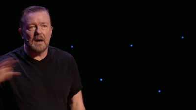 Made her lunch, sat with her for a while.
She went back, made her tea. - Ricky Gervais: SuperNature