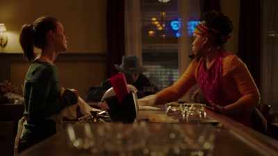Madonna, you've wiped
down that counter
five times already. - Midnight, Texas