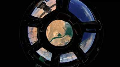 MAE: Looking at the
Nile Delta from space, - One Strange Rock