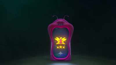 [Magenta chuckles] - Larva Family