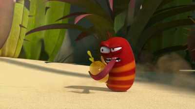 [Magenta exclaims happily] - Larva Family