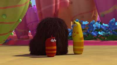 [Magenta grumbles] - Larva Family