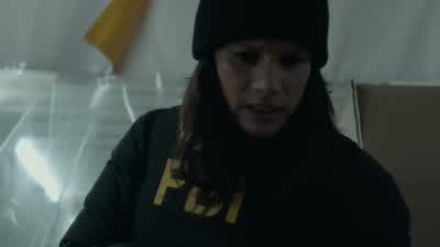 Maggie, that's a hazmat suit. - FBI