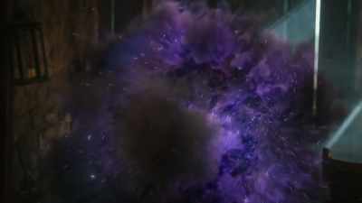 [magic booms]
[Egan screams] - Mythica: Stormbound