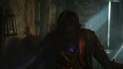 [magic humming]
[ominous music] - Mythica: Stormbound