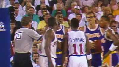 - Magic Johnson angry.
- He's very upset. - The Last Dance