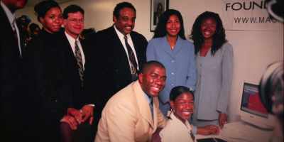 Magic Johnson, whom we
affectionately call "Daddy Earv," - They Call Me Magic