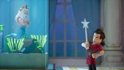 Magic Mirror,
show this overgrown carnival prize - LEGO Disney Princess: The Castle Quest