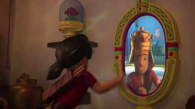 [Magic Mirror]
You may take over all the lands - LEGO Disney Princess: The Castle Quest
