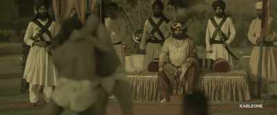 Maharaja Sher Singh
was watching wrestling, - The Black Prince