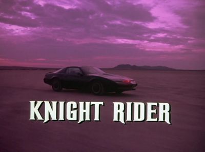 MaIe narrator Knight Rider a shadowy fIight - Knight Rider