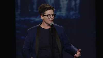 Mainly because when you laugh alone,
that's mental illness - Hannah Gadsby: Nanette