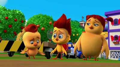 Maisie's always lying!
One time, she told me - The Chicken Squad