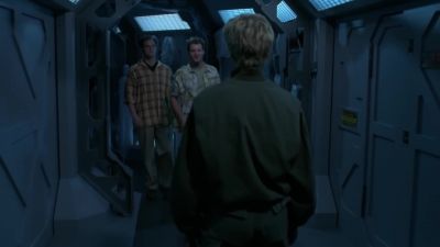 - Major Carter.
- You're supposed to be on the bridge. - Stargate SG-1