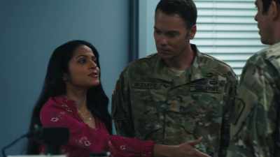 Major McDuffie? Pardon me,
but what are you doing here? - Naomi