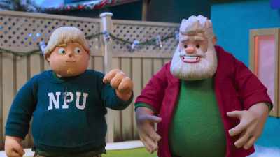-Make him bleed his own blood.
-Holy shit, things have changed. - Santa Inc.