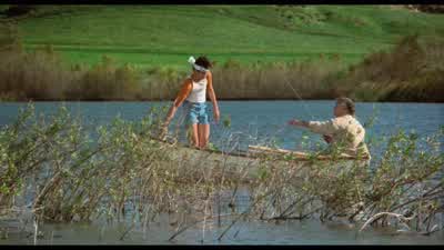 Make rock Left right Up downSide side Breathe in Breathe outNo scare fish - The Karate Kid