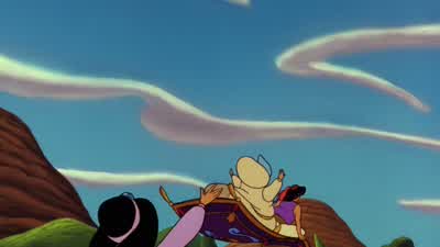 Hey hey Clear the wayMake room for the picnic boysThey already left GenieWithout usWithout usNo problem I'll catch up in a flashWait Without me tooAladdin needs some time alone with Father to patch things upYou know what this means monkey boyMore food for - Aladdin 2: The Return of Jafar