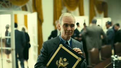 Make speeches......give you a medal. - Oppenheimer