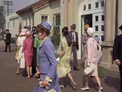Make sure you get all the bags now.
The train will be pulling out any minute. - The Trouble with Angels
