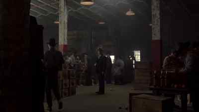 Make sure it's swept outside.
Don't need anyone jawing. - Boardwalk Empire