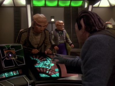 Make sure the relief shipment
is sent by high warp courier, - Star Trek: Deep Space Nine