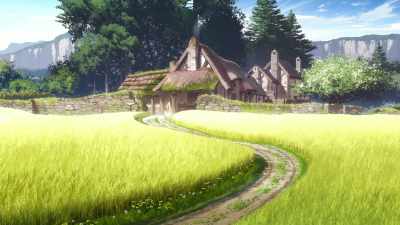 Make sure you're home
for dinner, OK? - Maquia: When the Promised Flower Blooms