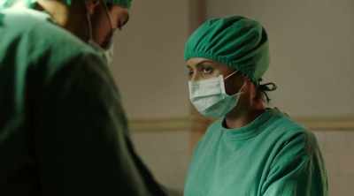 Make the incision with
the Metzenbaum scissors. - The Good Karma Hospital