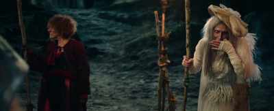Make thick smoke
pour out of her ears, - The Little Witch