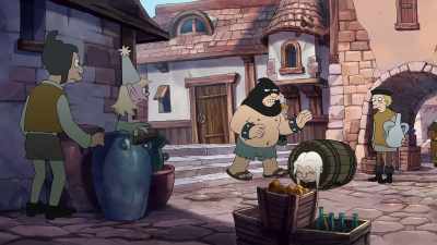 Make way for the pants-wearing princess.
Rolling through. - Disenchantment