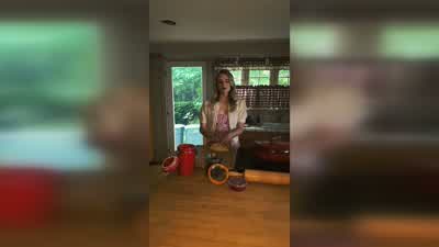 Making bread from scratch for your husband and children. - FBI