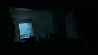 Making entry, yellow house. - The Equalizer 2
