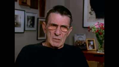 Making that first movie was
very, very dis-spiriting, - For the Love of Spock