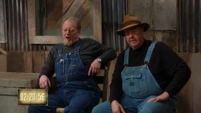  Making moonshine
 out by the creek - Moonshiners: Master Distiller