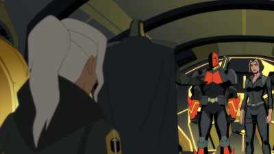Making sure his only
loyalty was to her. - Deathstroke: Knights & Dragons - The Movie