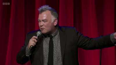 "Making up lies about me." - Stewart Lee: Tornado