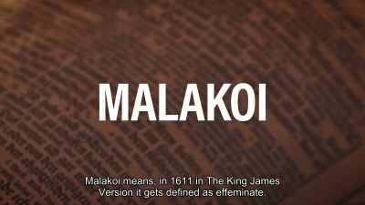 Malakoi meaning, in 1611 in The King James
Version it gets defined as effeminate. - 1946: The Mistranslation That Shifted Culture