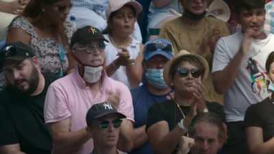 [male commentator]
That's what they came to see. - Break Point