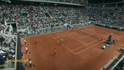 [male commentator]
Welcome to Roland-Garros. - Break Point